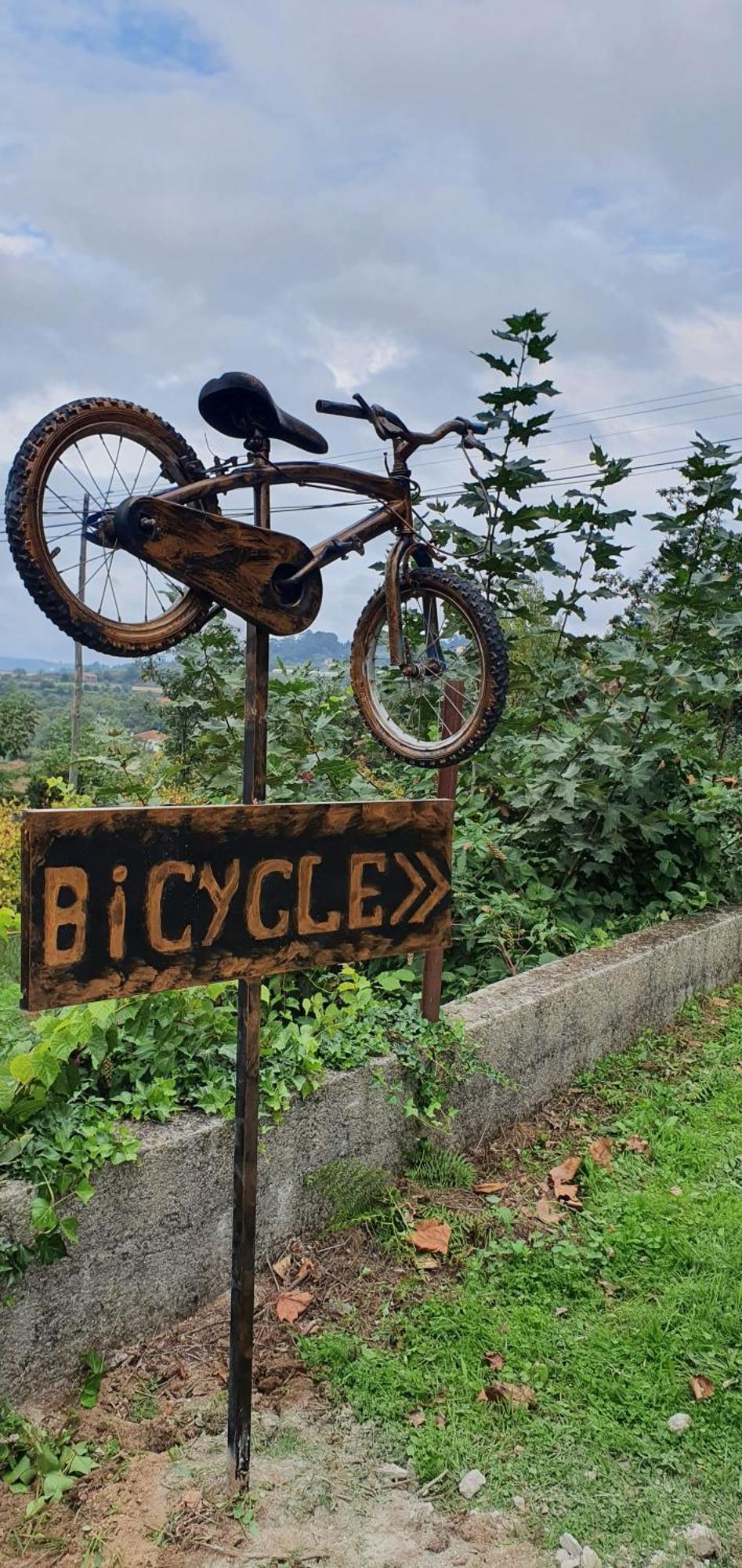 Bicycle House Villa Felgueiras Bagian luar foto